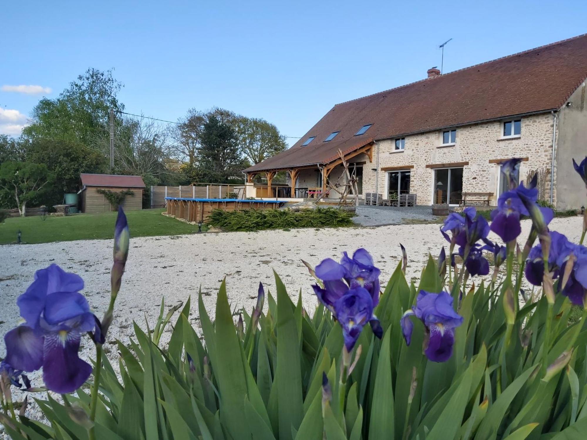 Bed and Breakfast Le pré de la rue Bouesse Exterior foto